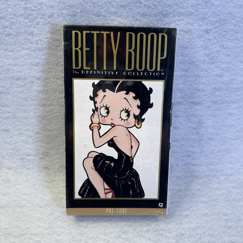 Betty Boop Definitive Collection Vol 2 Pre-Code VHS 1996 NEW FACTORY SEALED